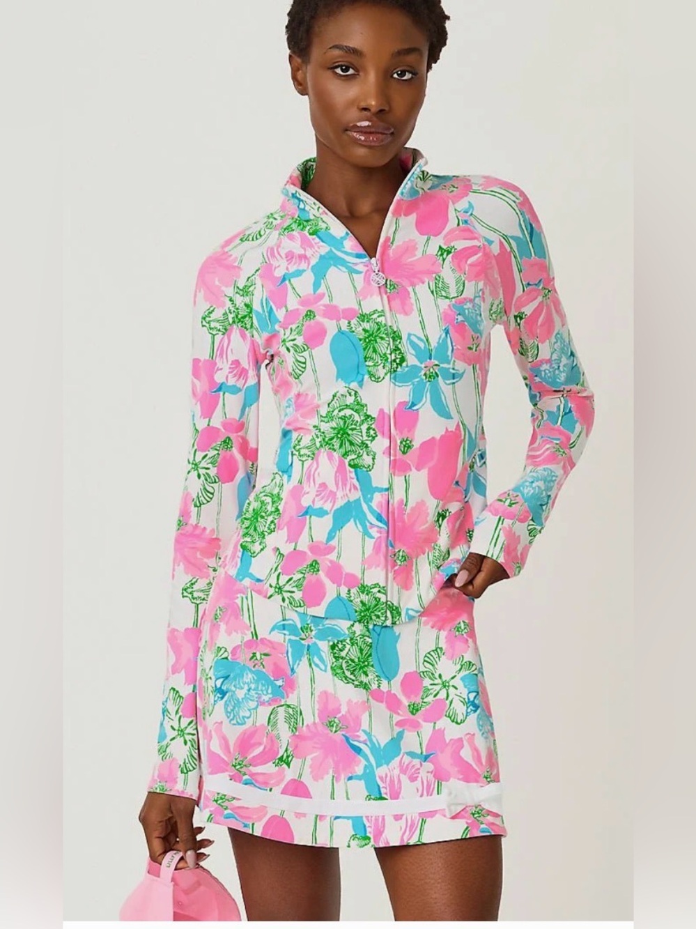 NWT Lilly Pulitzer Resort White Viney Liney Marilla Luxletic High Rise Skort